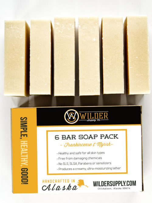 frankincense and Myrrh bulk soap
