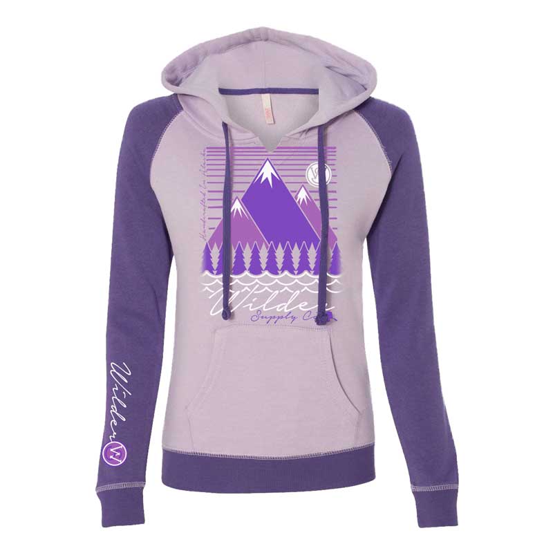 Women's Mountain Hoody - Purple