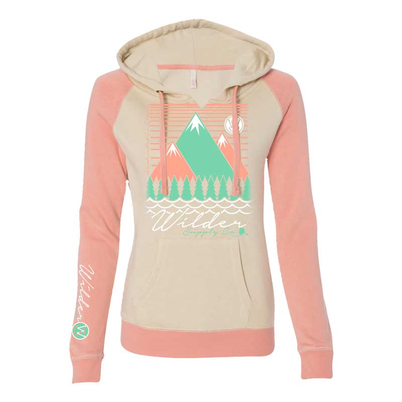 Women's Mountain Hoody - Peach