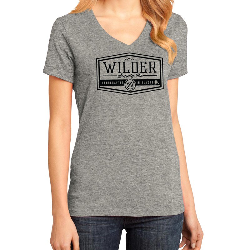 Women's V Neck Tee - Hex
