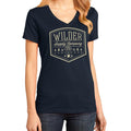 Women's V Neck Tee - Shield