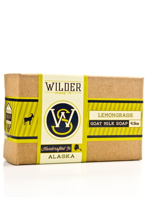 Lemongrass goat milk soap has a fresh and uplifting scent.
