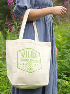Natural Badge - HD Canvas Tote