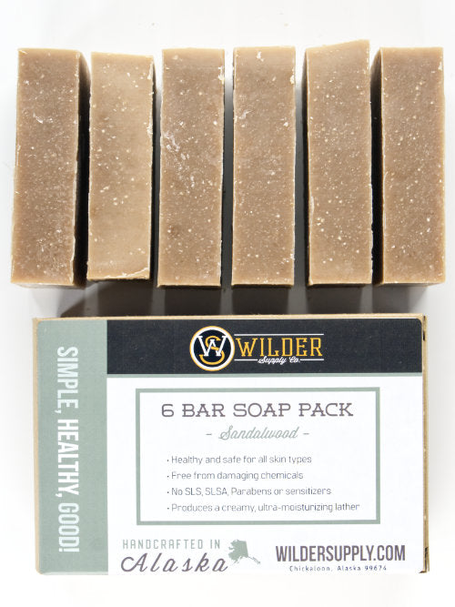 Save with our bulk, unboxed 6 bar soap pack. Indulge in sweet exotic bliss. Warm golden amber