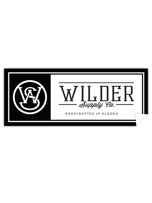 B&W Logo Sticker