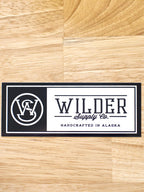 B&W Logo Sticker