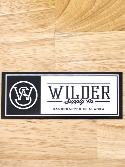 B&W Logo Sticker