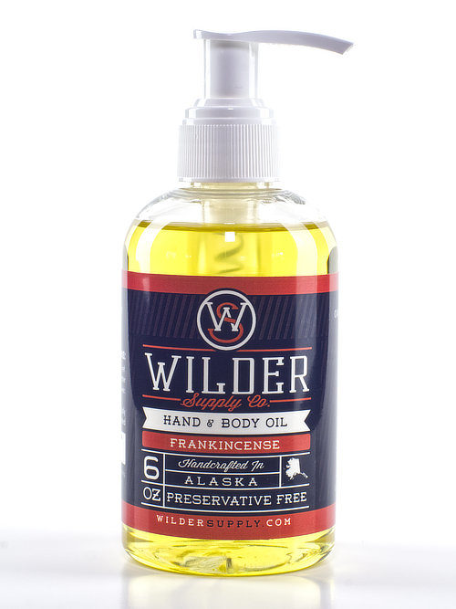 radiance body oil frankincense 6 oz