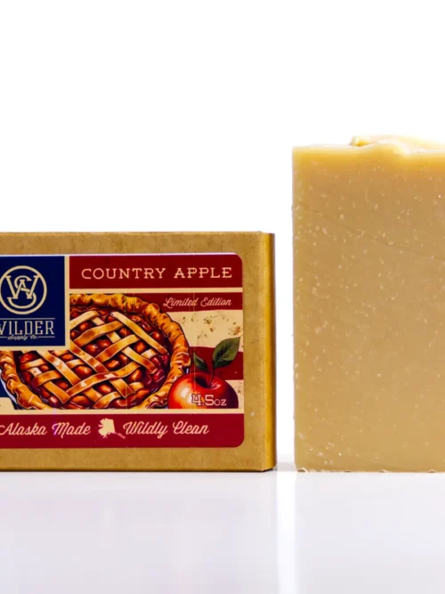 country apple goat milk soap