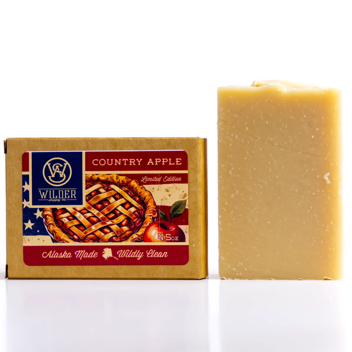 country apple goat milk soap
