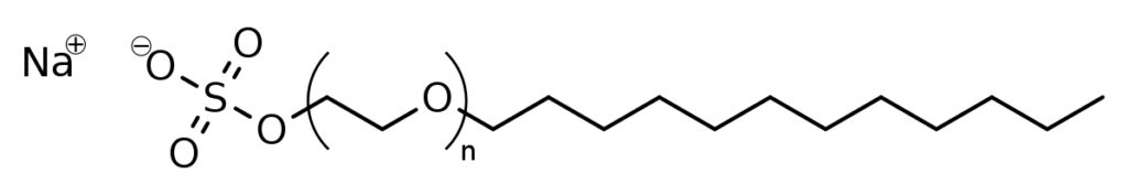 chemical compound sign for SLES